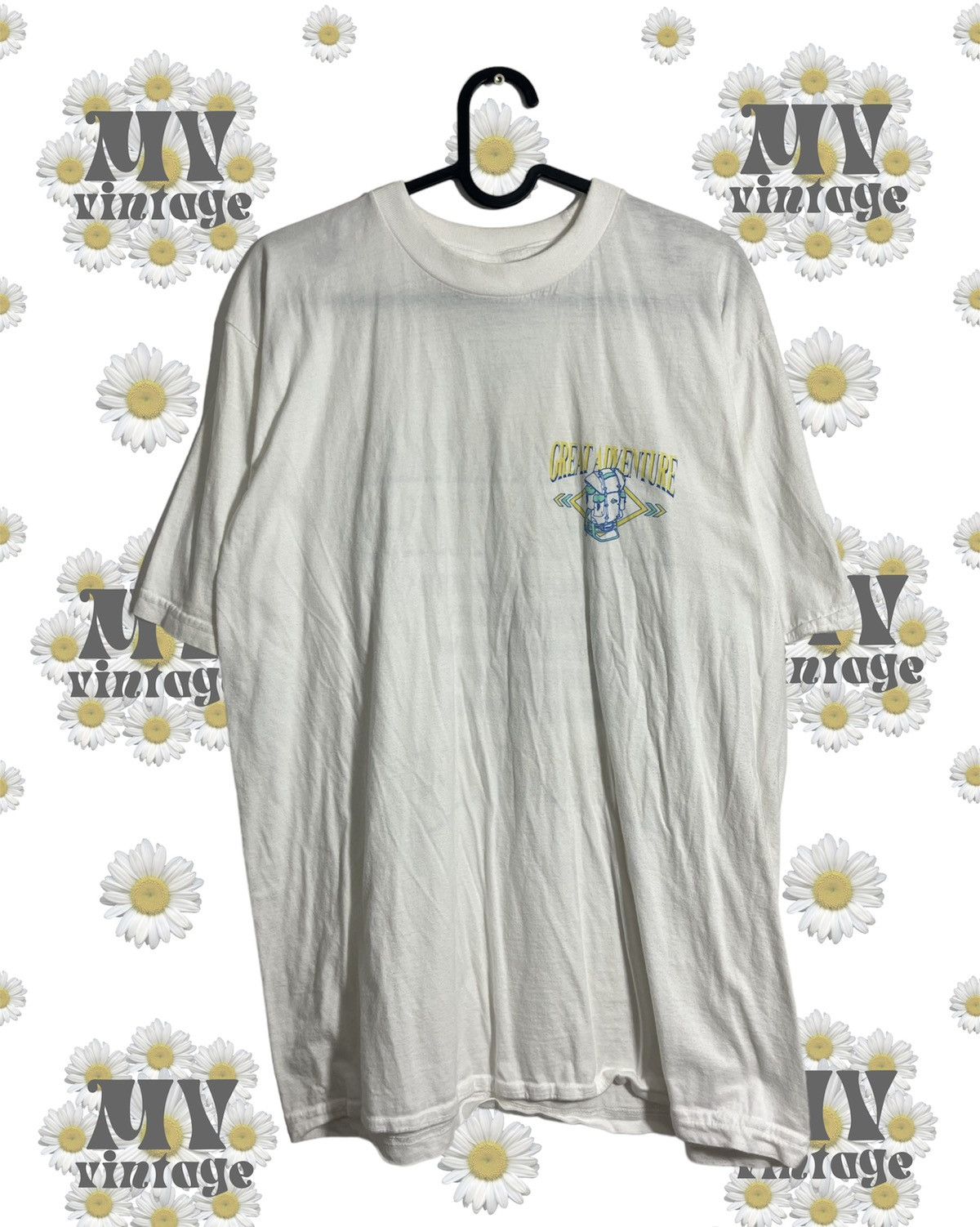 Vintage Great Adventure 1992 Vintage Sportswear European Tour Tee Hoodie, Sweatshirt | FlexRushtees.com