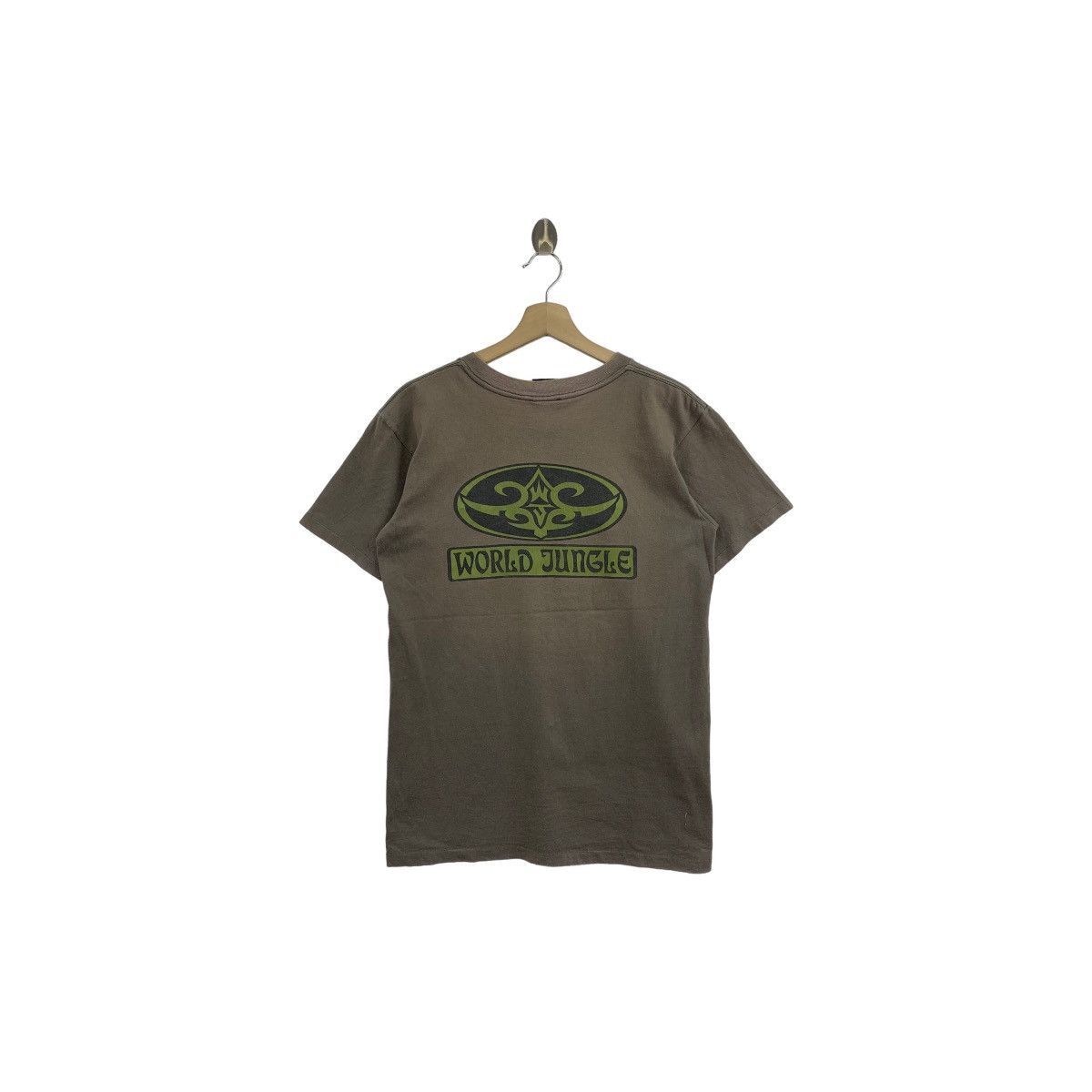 Rare Vintage World Jungle Surfing Surf Tee Big Logo Hoodie, Sweatshirt | FlexRushtees.com