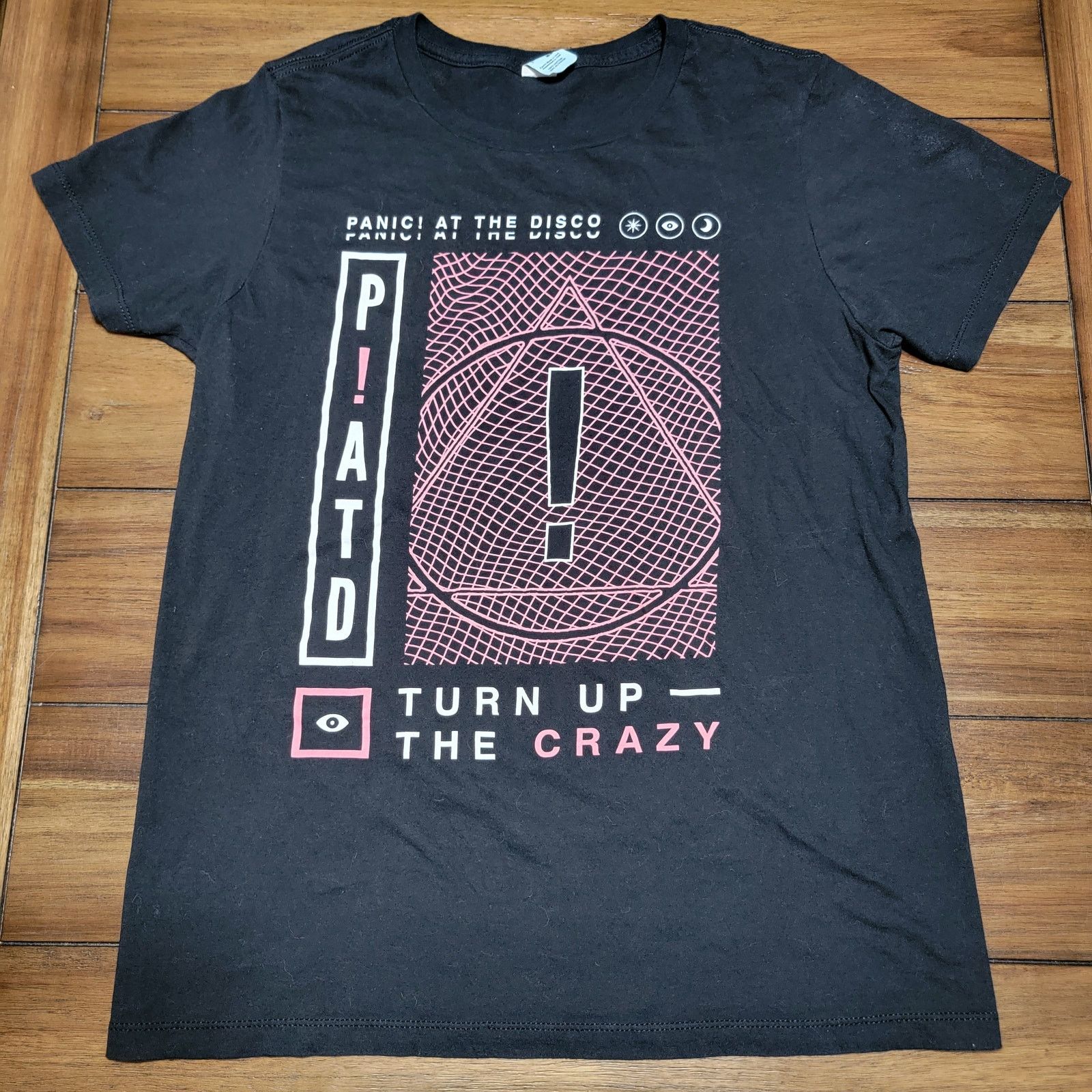 Other Pacific Black Unisex Tee Panic At The Disco Size Medium Hoodie, Sweatshirt | FlexRushtees.com