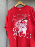 Rap Tees X Vintage Vtg 2000 Mlb Cincinatti Ken Griffey Jr 30 Mlb T Shirt Hoodie, Sweatshirt | FlexRushtees.com