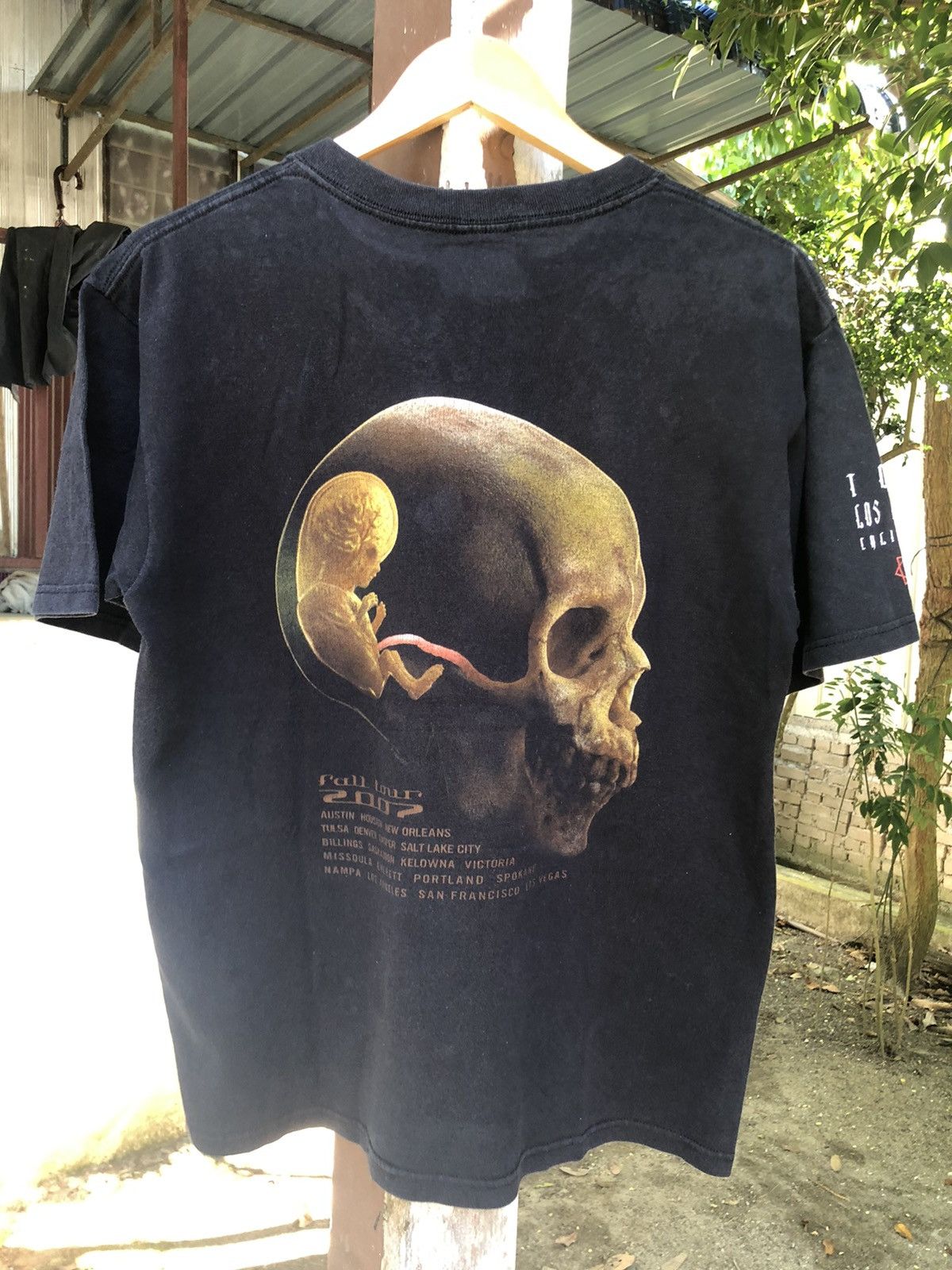 Band Tees Vintage Sunfaded Y2k Tool Band Fall Tour 2007 Hoodie, Sweatshirt | FlexRushtees.com