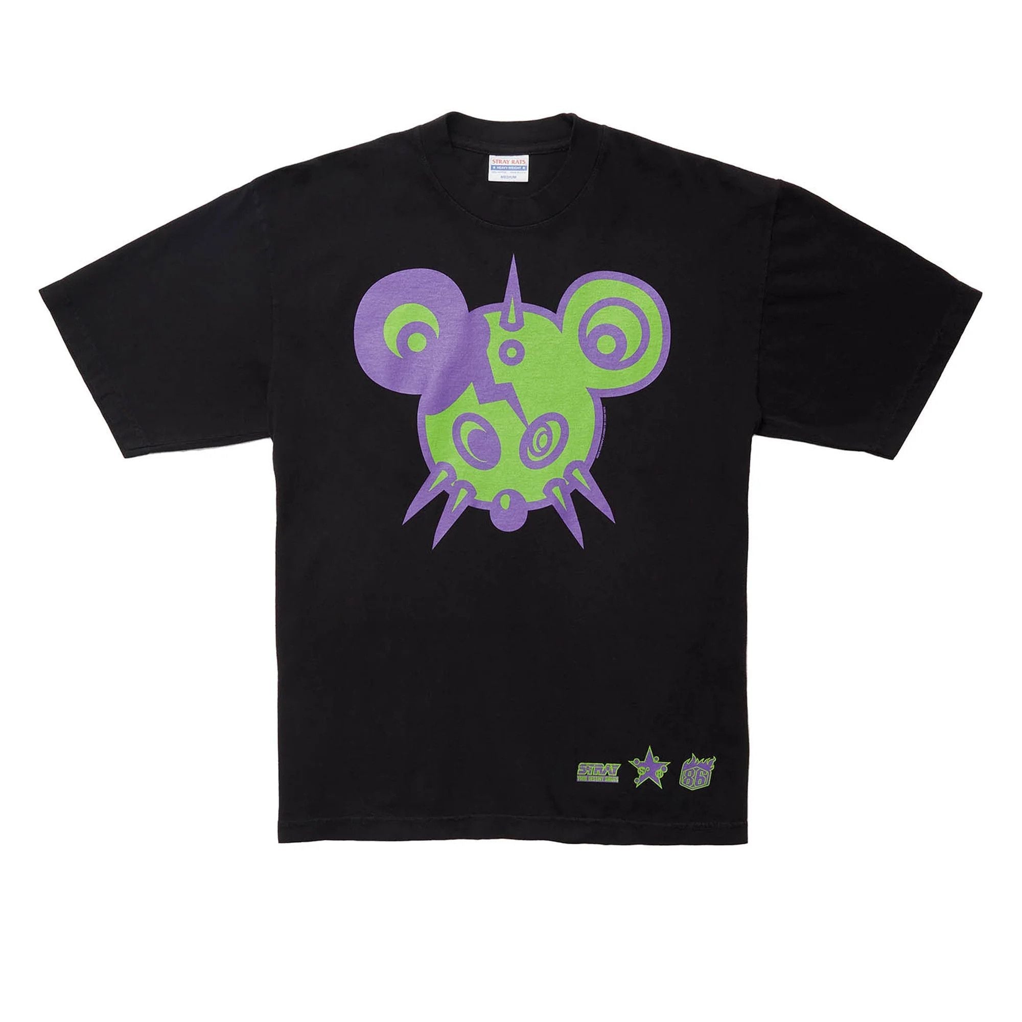 Dover Street Market Stray Rats Pysko Maniac Tee Black Large Hoodie, Sweatshirt | FlexRushtees.com