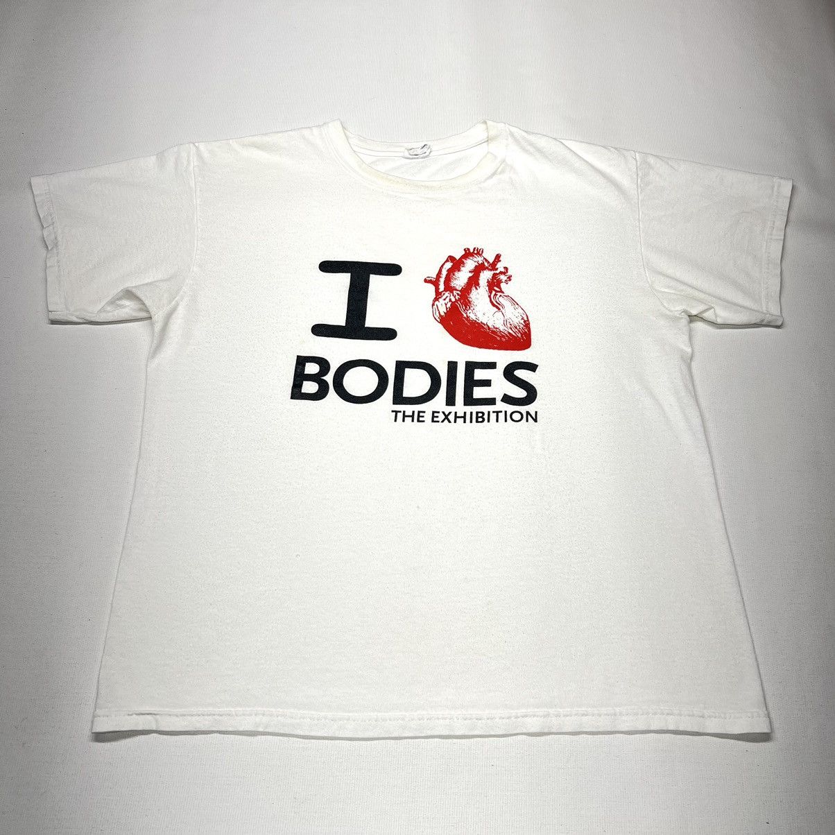 Other I Love Bodies Tee Shirt Art Exhibition Museum Heart Y2k Hoodie, Sweatshirt | FlexRushtees.com