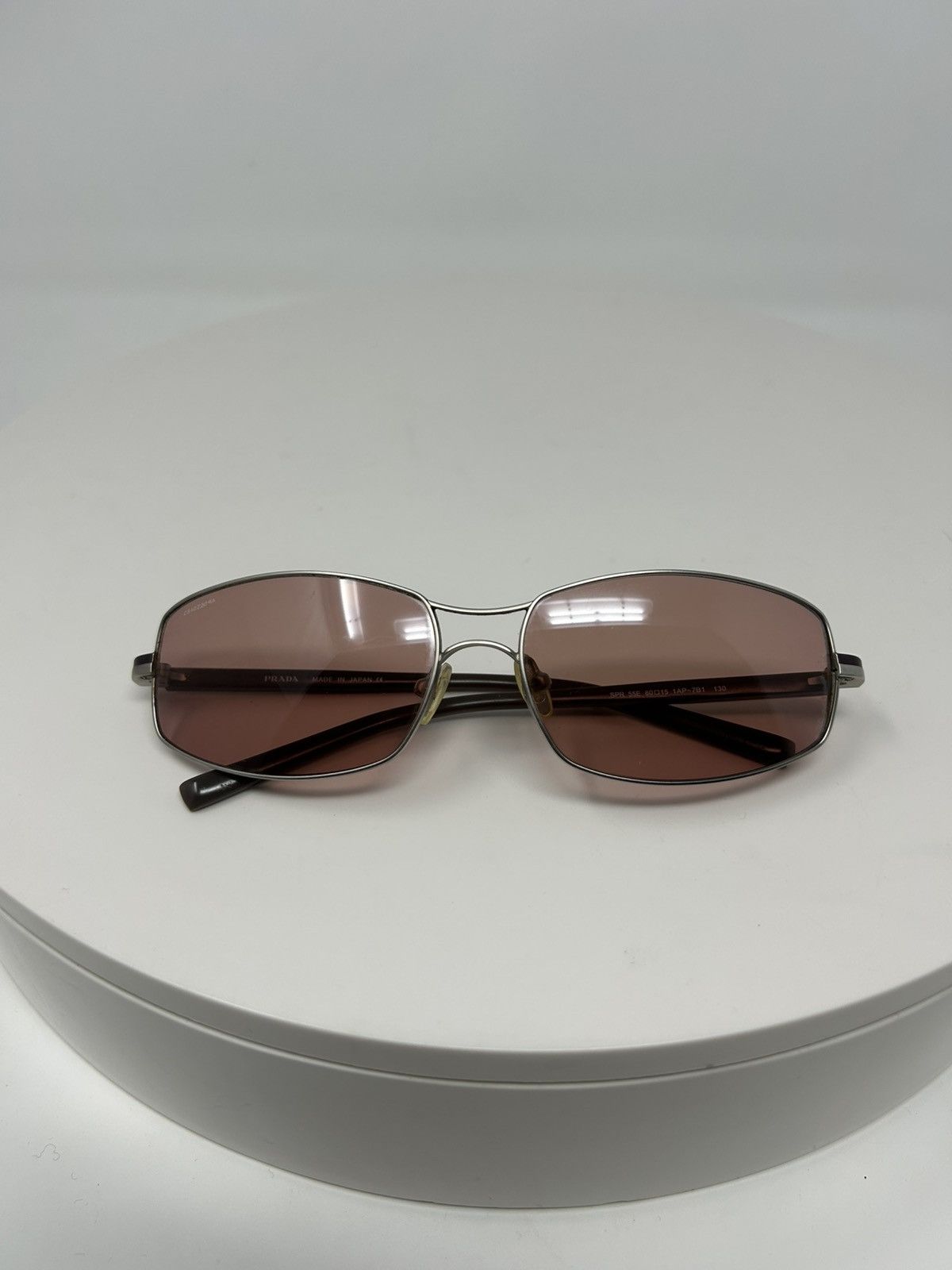 Y2k Vintage Prada Metal Sunglasses