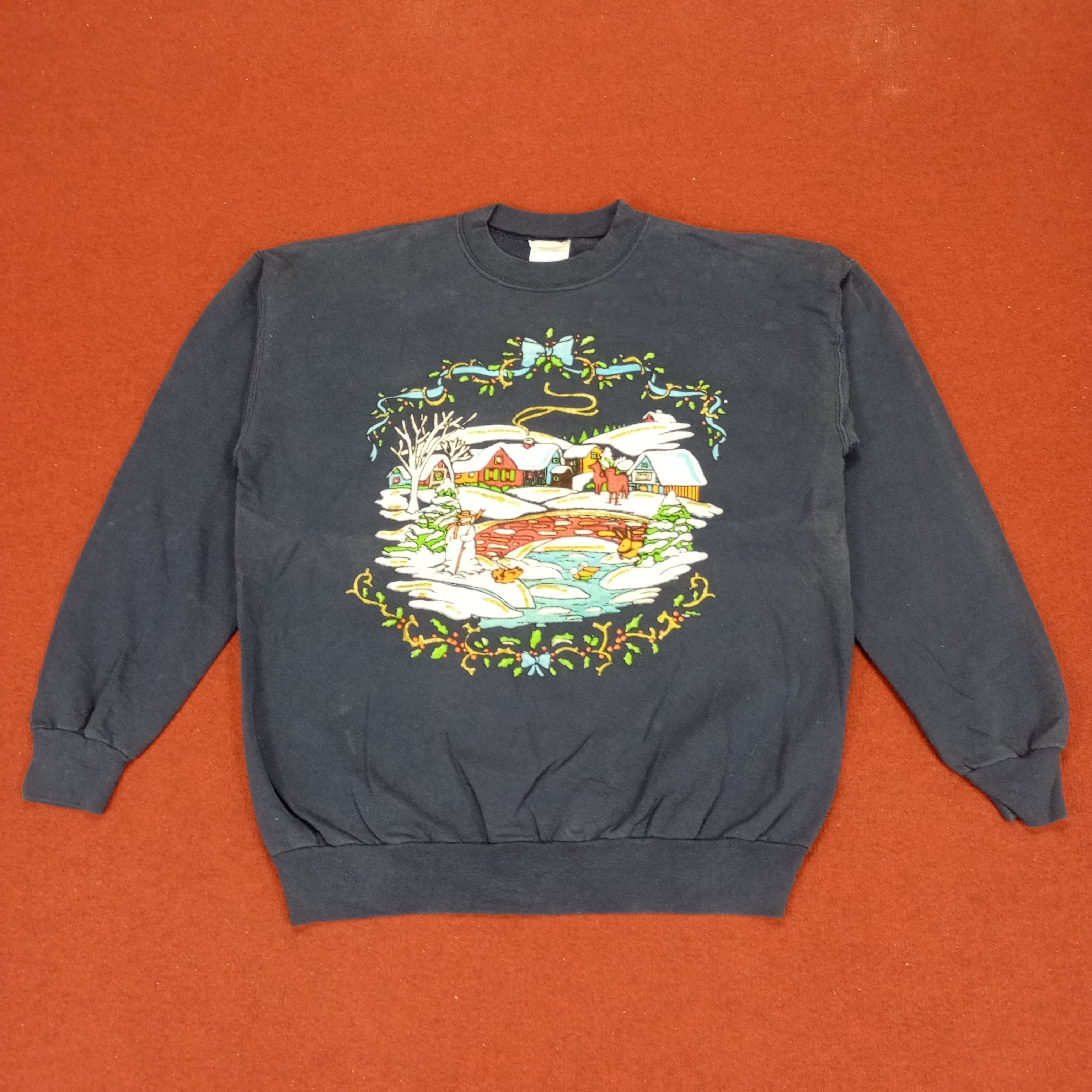 Vintage Winter Snow Style Design Vintage Sweatshirt Streetwear T-Shirts, Hoodie | FlexRushtees.com