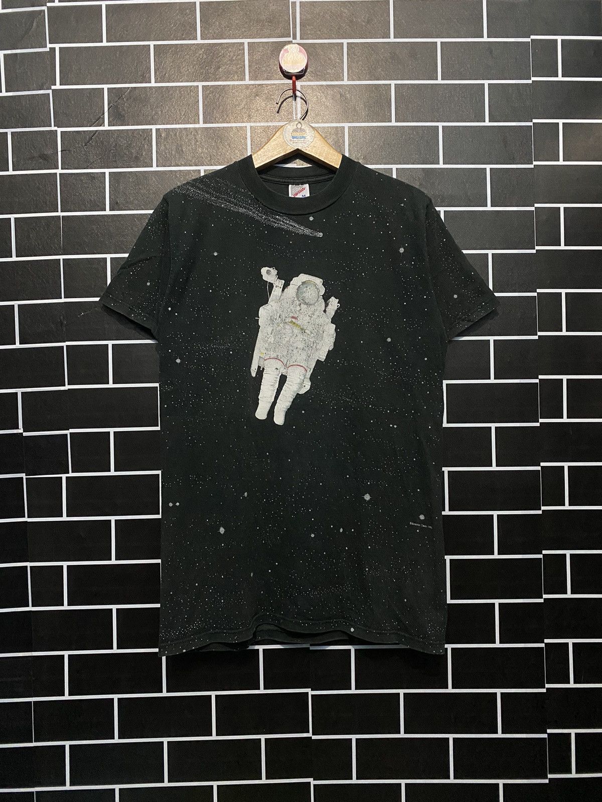 Vintage Sneaky Tees 1995 Jerzees Astronaut