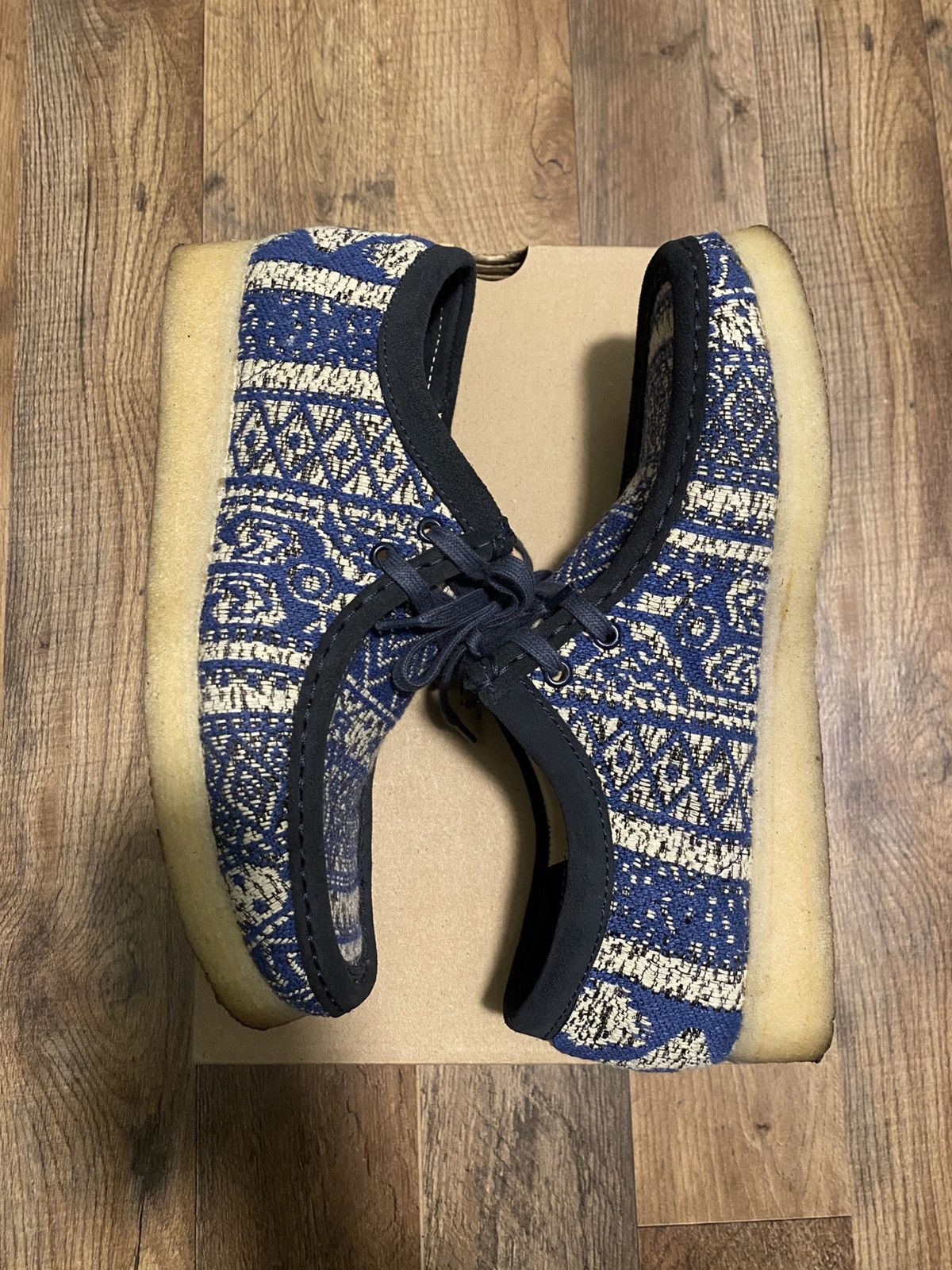 Clarks Wallabee Blue Fabric T-Shirts, Hoodie, Sweatshirt | FlexRushtees.com