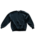 Russell Athletic 1990s Vintage Faded Black Russell Sweater