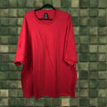 Vintage Hanes Shirt Mens 4xlt Red Beefy T Tall Tee Solid Oversized Cotton Crewneck Hoodie, Sweatshirt | FlexRushtees.com