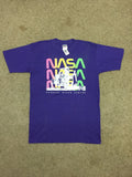 Sale Vintage Oneita Nasa Rainbow Spell Out