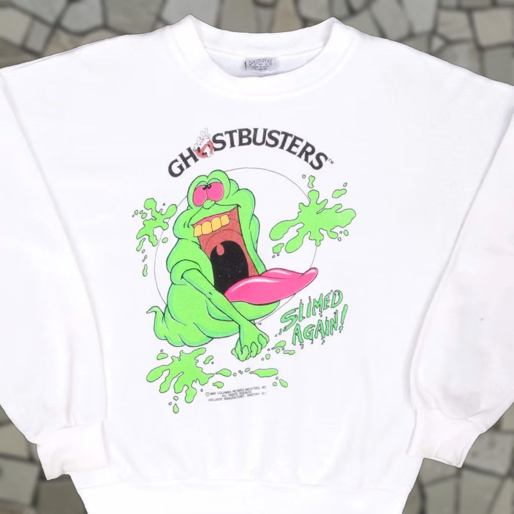 Vintage Ghostbusters Sweatshirt Large Youth 14 16 Made In Usa