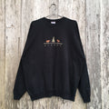 Vintage Hanes Alaska Embroidery Crewneck Sweatshirt