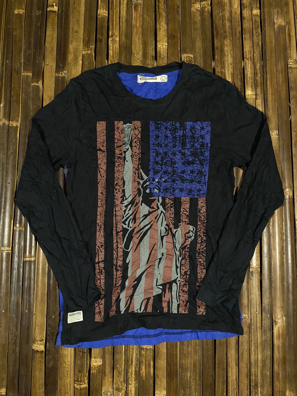 Japanese Brand Pizza Cut Five Ifsixwasnine Style Long Sleeve