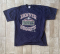 Vintage Denver Nuggets Nba T Shirt Navy 90s Sportswear Hoodie, Sweatshirt | FlexRushtees.com