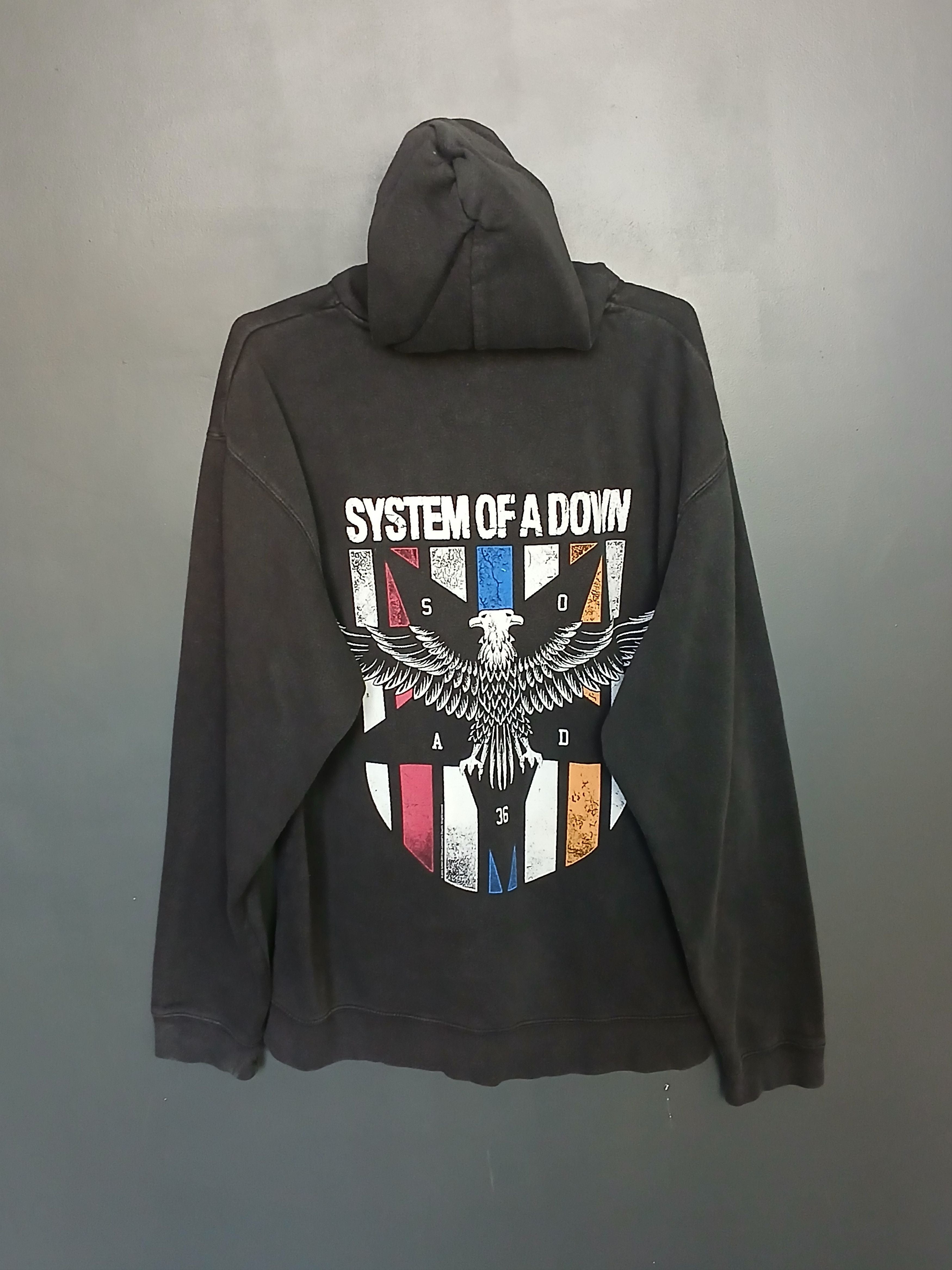 Band Tees System Of A Down Hoodie Sweatshirt | FlexRushtees.com