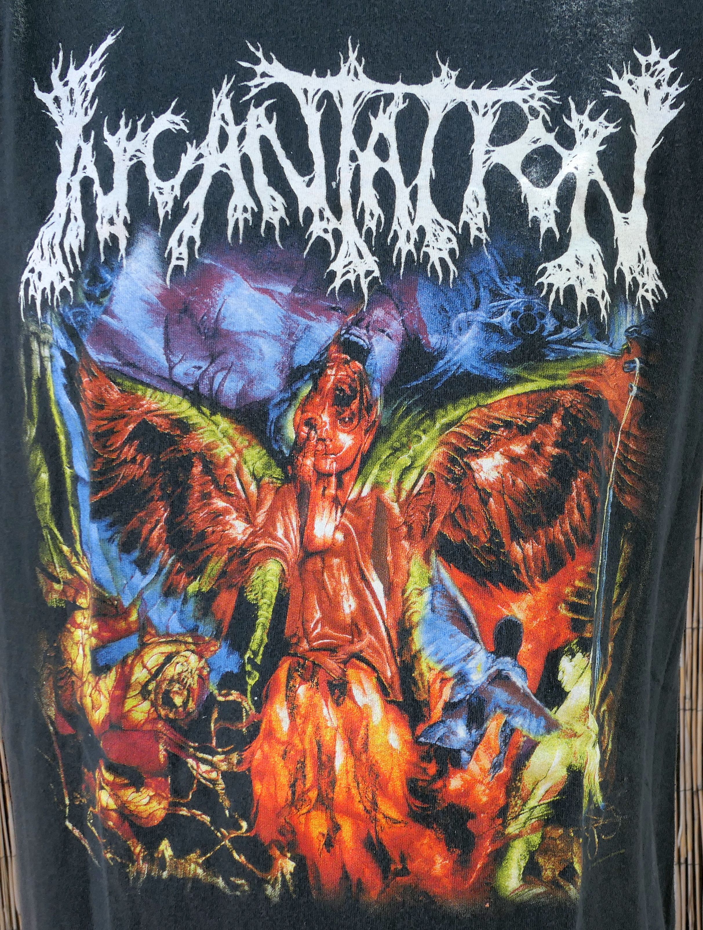Vintage 1997 Incantation Diabolical Conquest Large