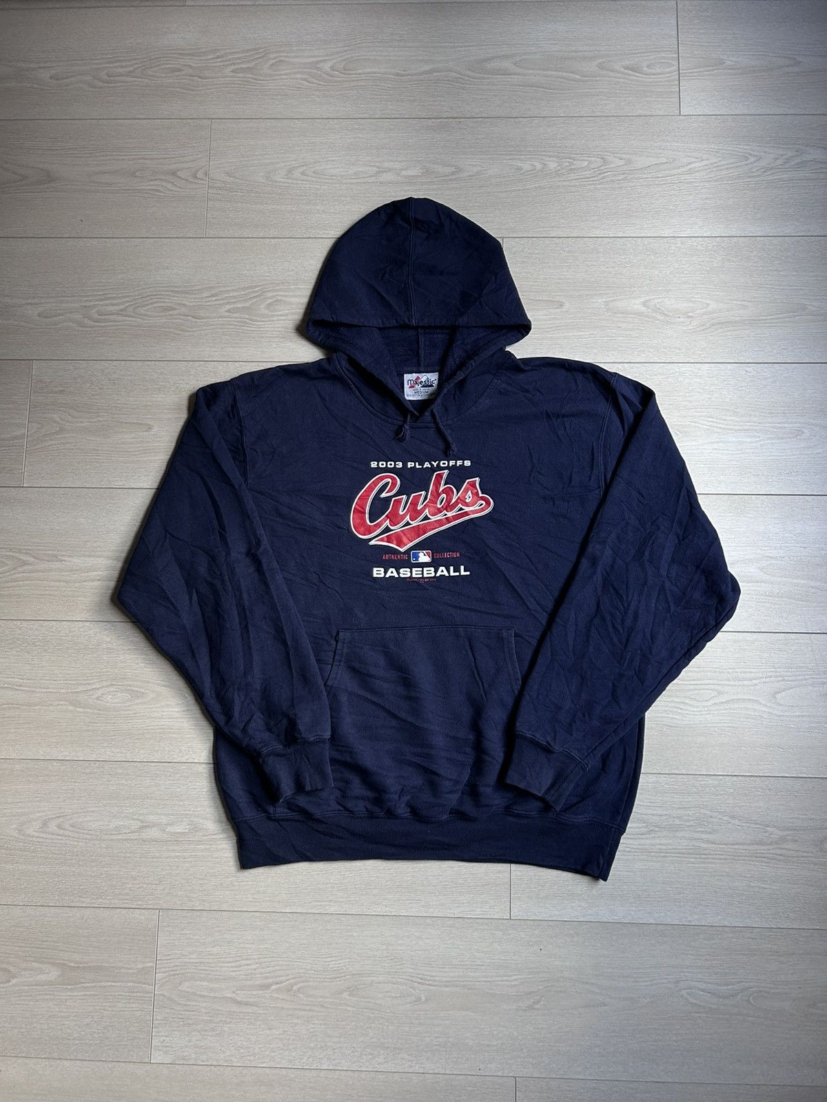 Majestic X Vintage Chicago Cubs 2003 Hoodie T-Shirts, Sweatshirt | FlexRushtees.com