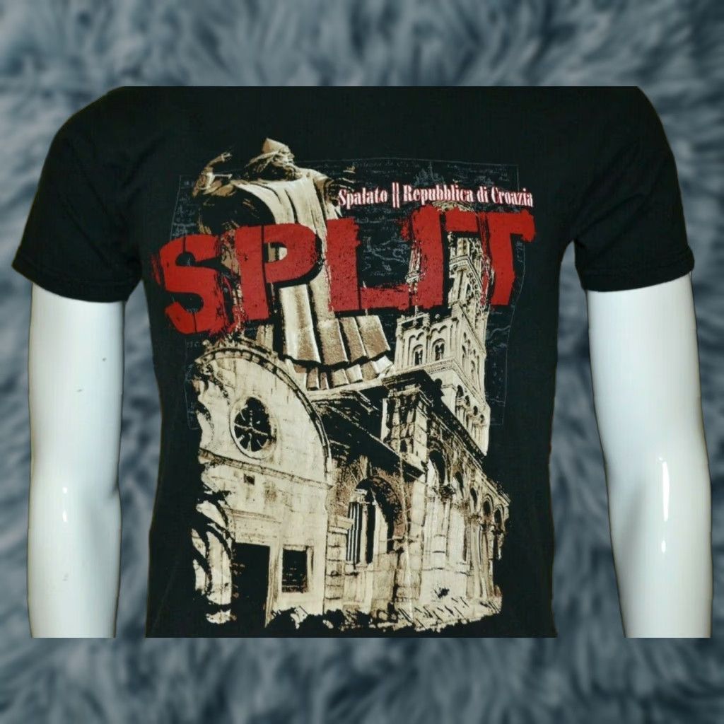 Fruit Of The Loom Vintage Spalato Croazia Split Croatia European City T Shirt Small Gregory Of Nin N Hoodie, Sweatshirt