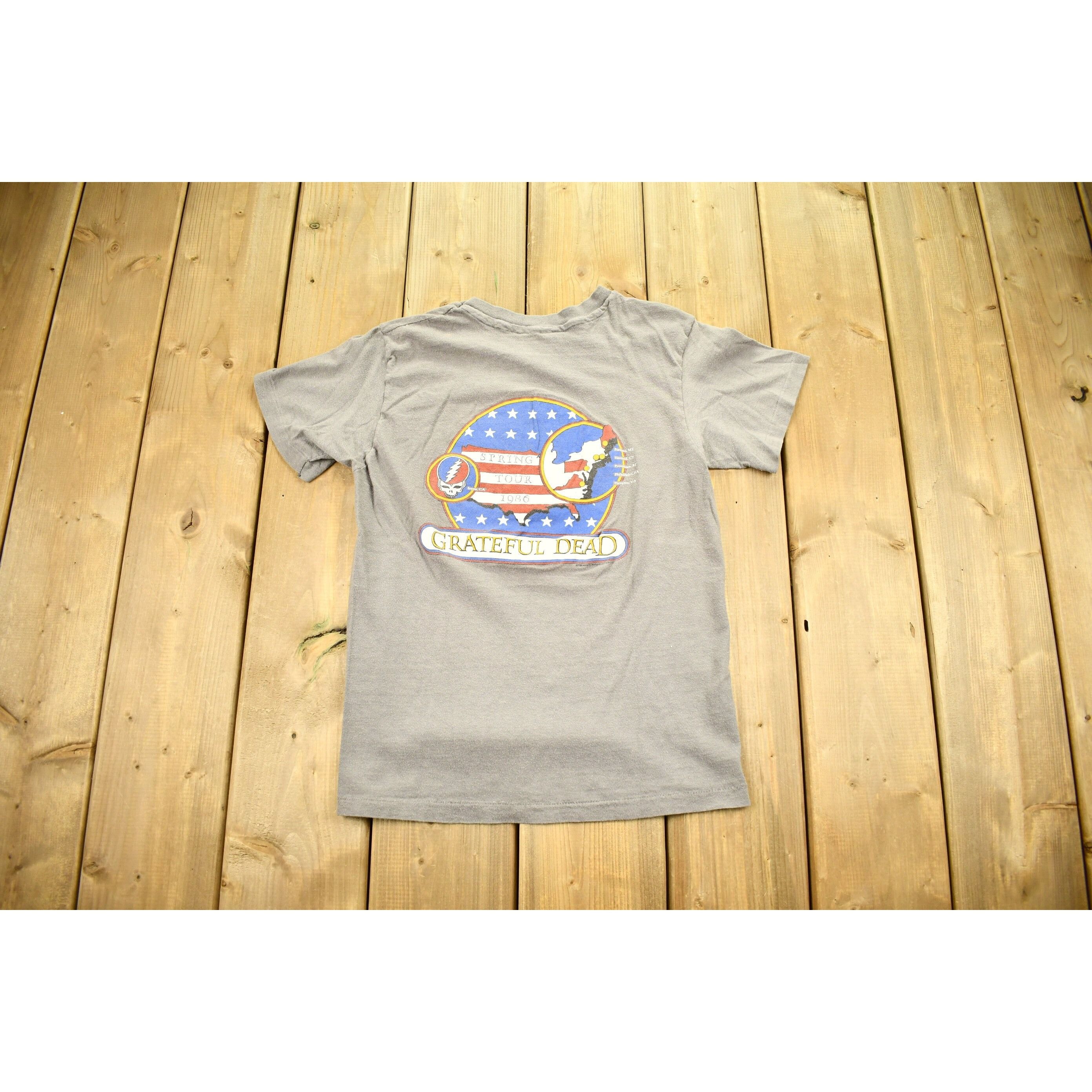 Other X Vintage Vintage 1986 Grateful Dead Spring Tour T Shirt Hoodie, Sweatshirt | FlexRushtees.com