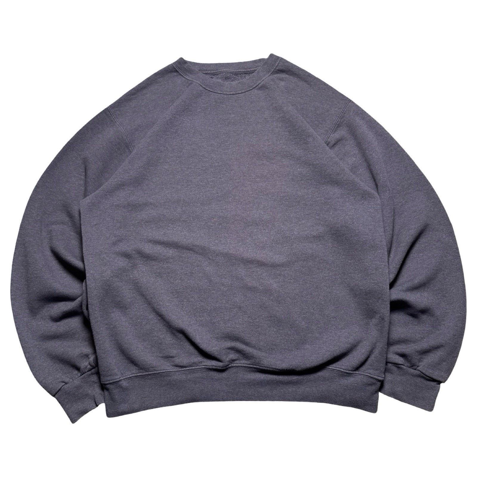 Hanes Grey Pullover Sweatshirt Mens M Fall Winter Essential T-Shirts, Hoodie | FlexRushtees.com