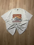 Vintage Sniper Fruit Of The Loom Shirt 90s