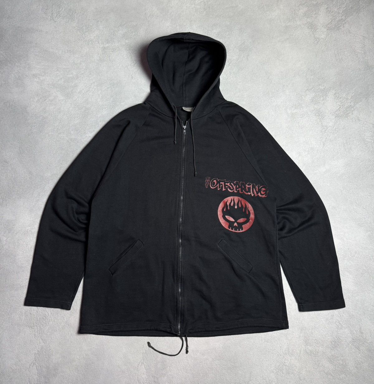 Band Tees Vintage Offspring Band Zip Hoodie Size Extra Large Sweatshirt | FlexRushtees.com
