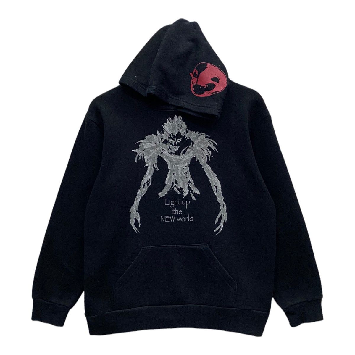 Anime Vintage Death Note Light Up The New World Hoodies