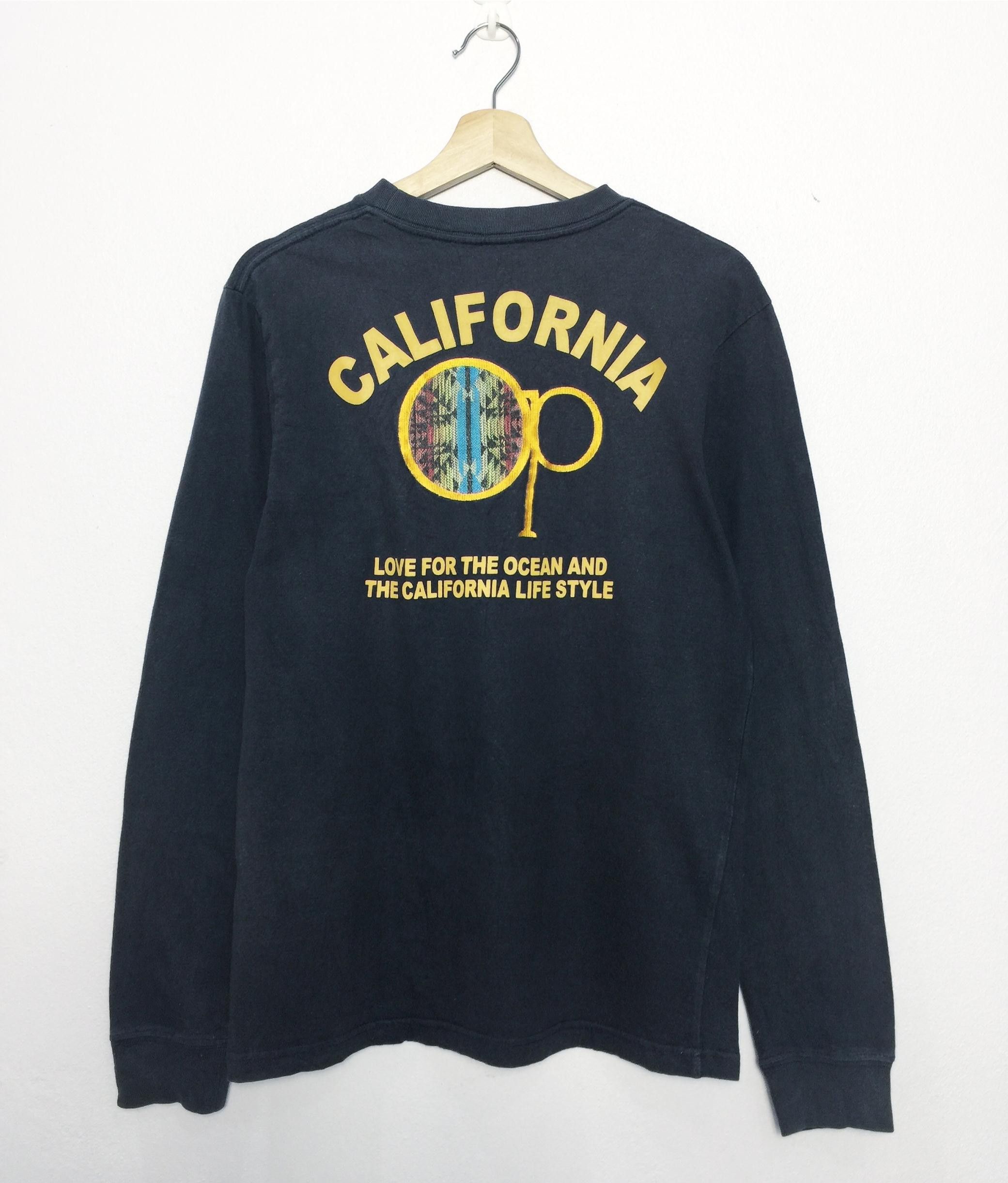 Ocean Pacific Rare Vintage Ocean Pacific Ls Tees Emboidered Logo