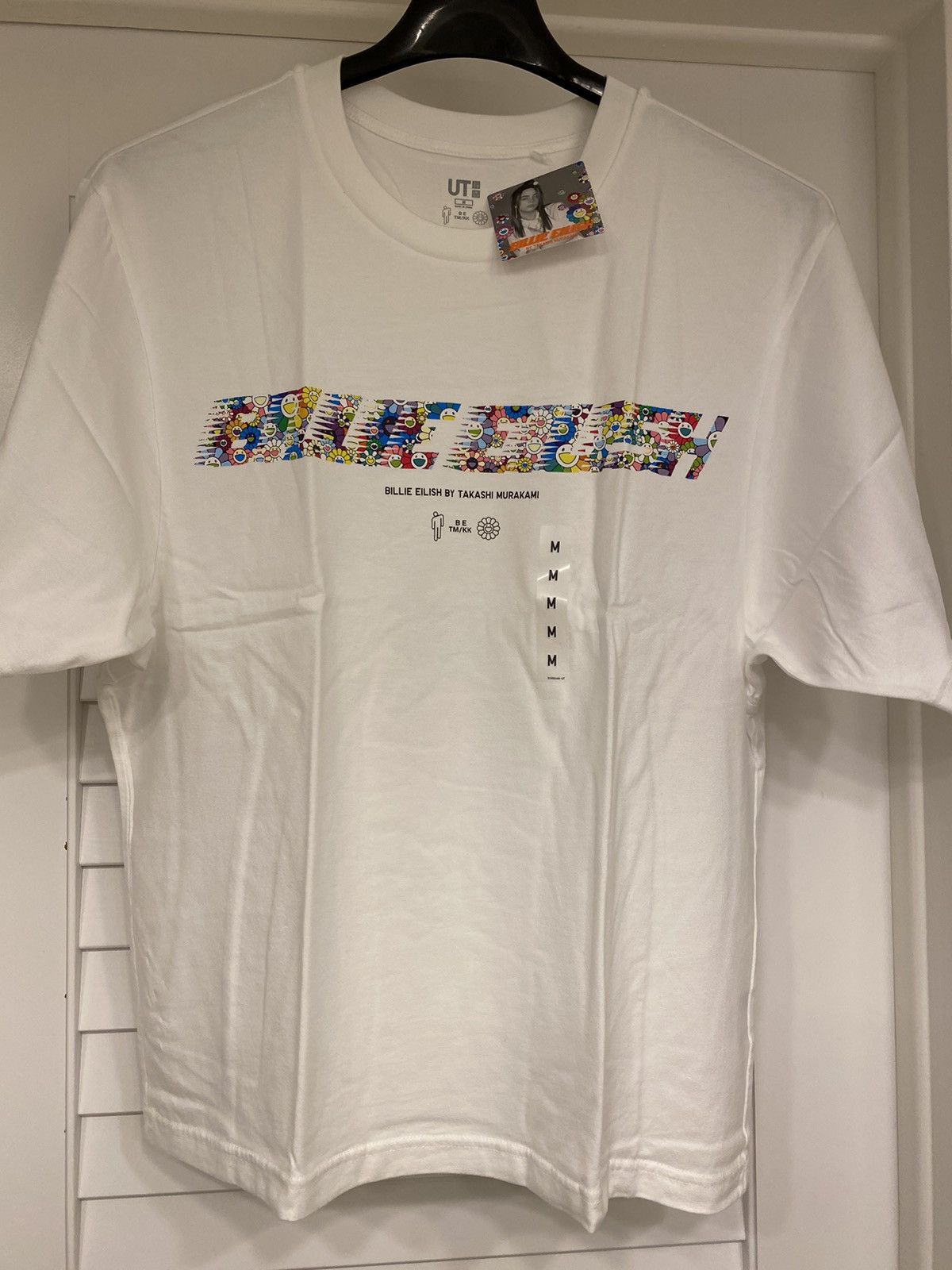 Takashi Murakami X Uniqlo Uniqlo Billie Eilish Takashi Tee Medium Hoodie, Sweatshirt | FlexRushtees.com