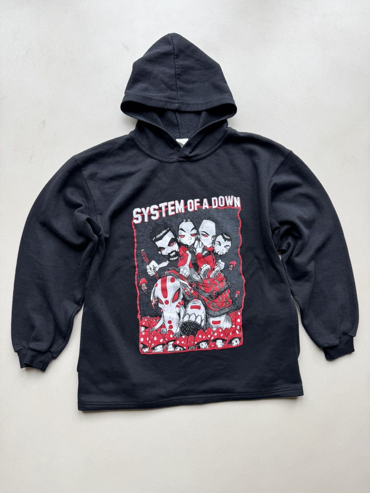 Band Tees Vintage System Of A Down Band Hoodie Soad Sweatshirt | FlexRushtees.com