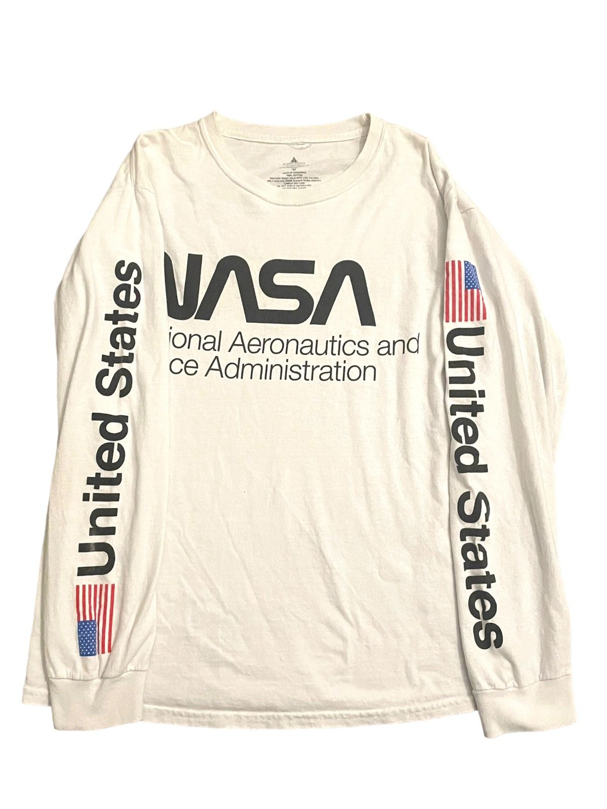 X Vintage Nasa Buzz Aldrin Foundation Longsleeve