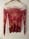 Paul Gaultier Jean Paul Gaultier Diablo Mesh Top