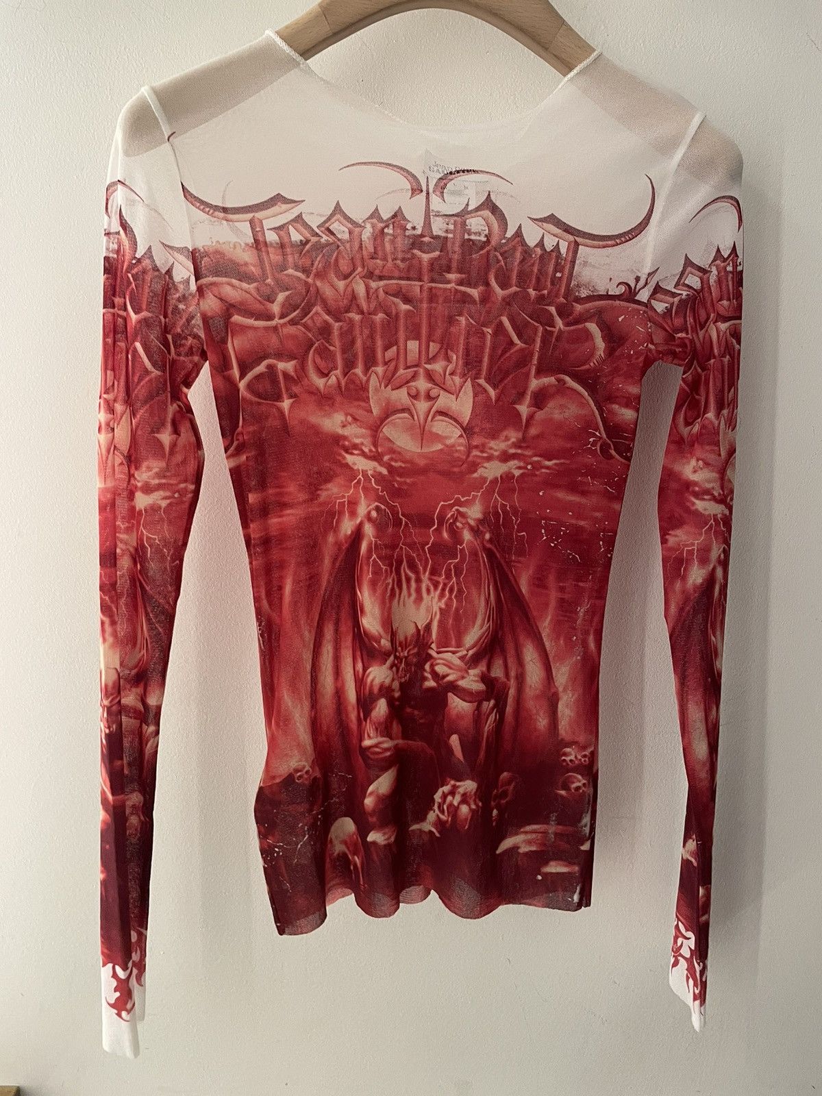 Paul Gaultier Jean Paul Gaultier Diablo Mesh Top