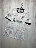 Vintage Liverpool Soccer Tee Size Xl Logo Away White Hoodie, Sweatshirt | FlexRushtees.com