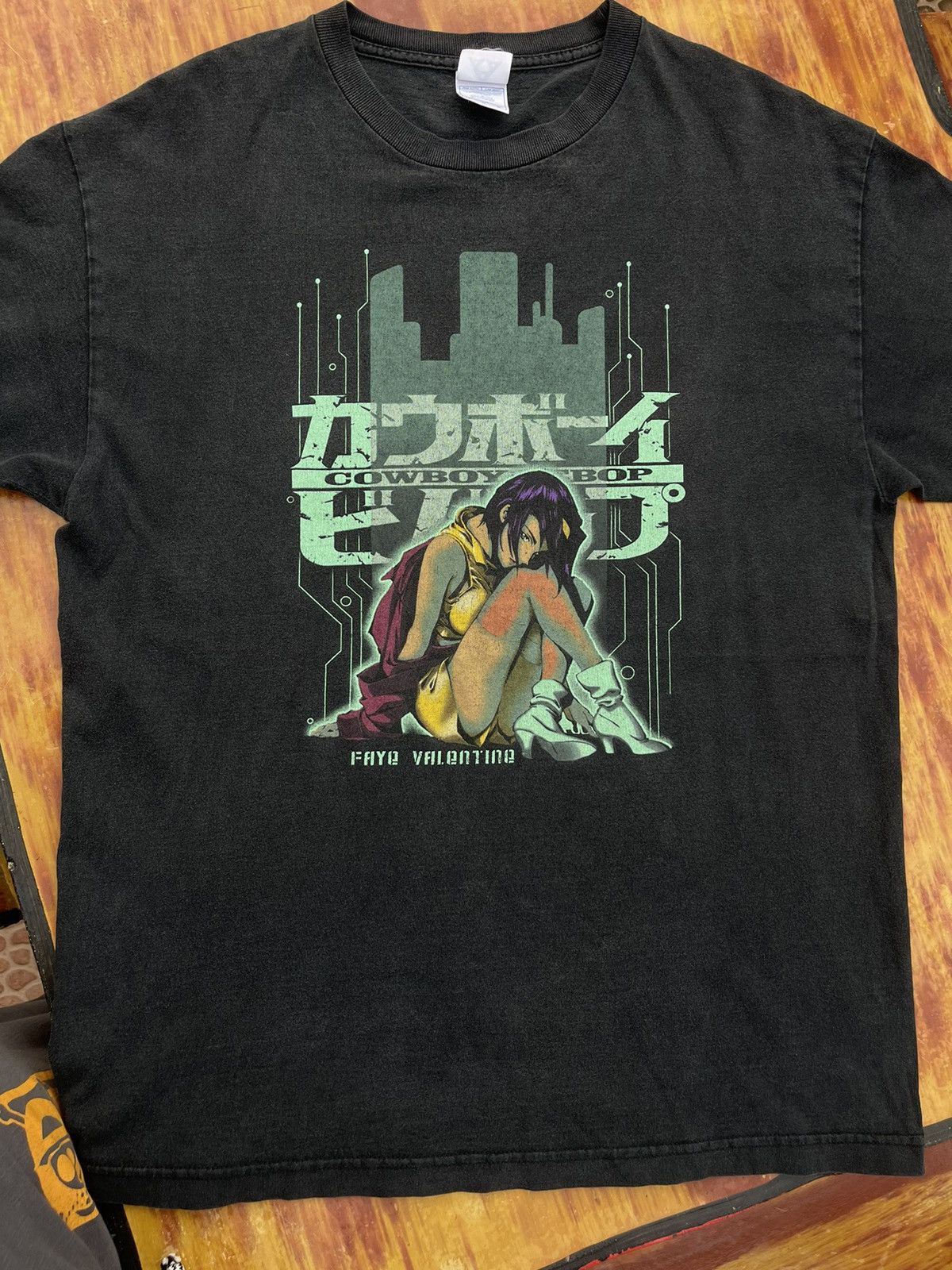 Japanese Brand X Vintage Cowboy Bebop Faye Valentine T Shirt