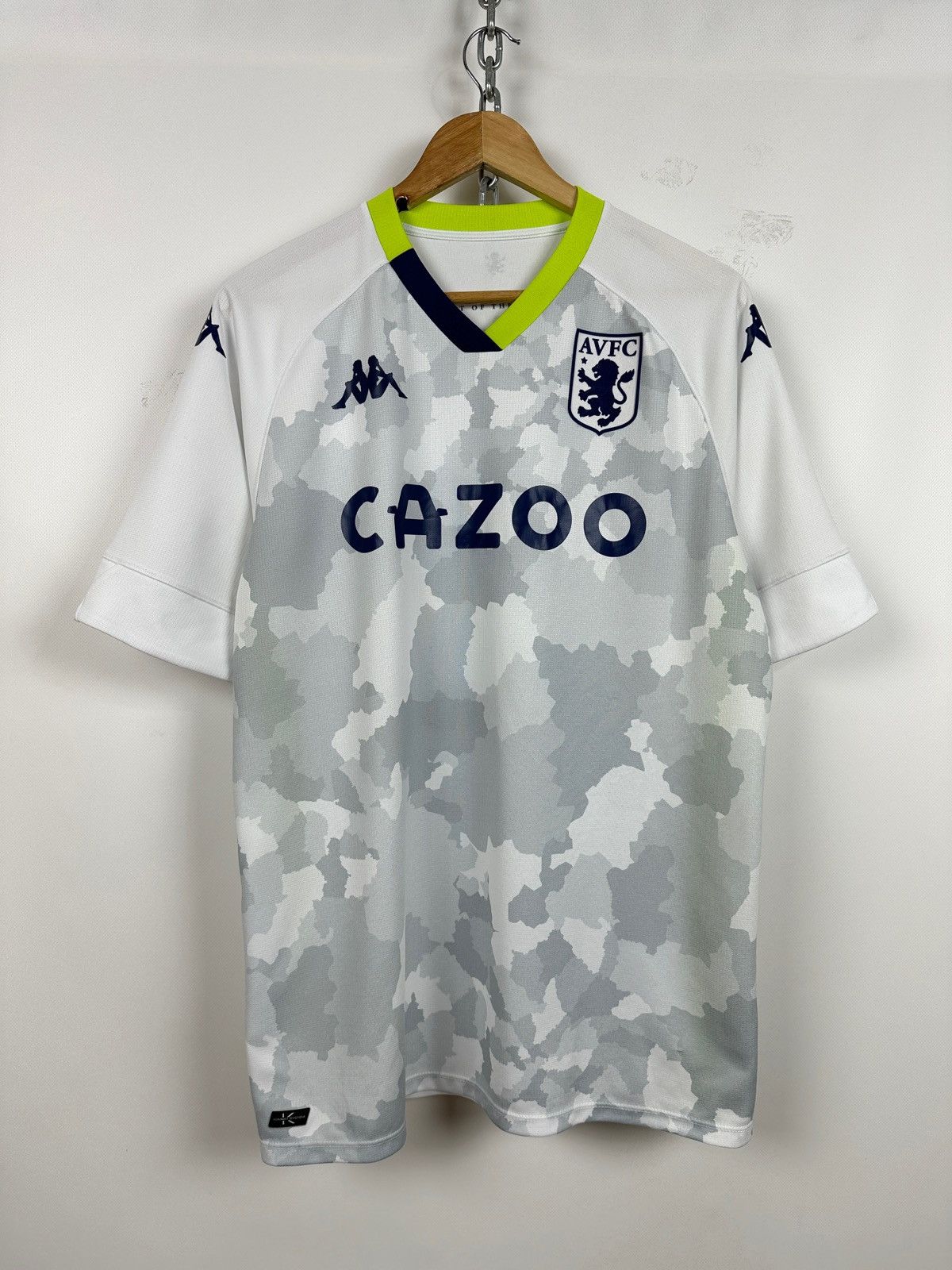 2020 21 Kappa Aston Villa Grealish 10 Player Issued Jersey