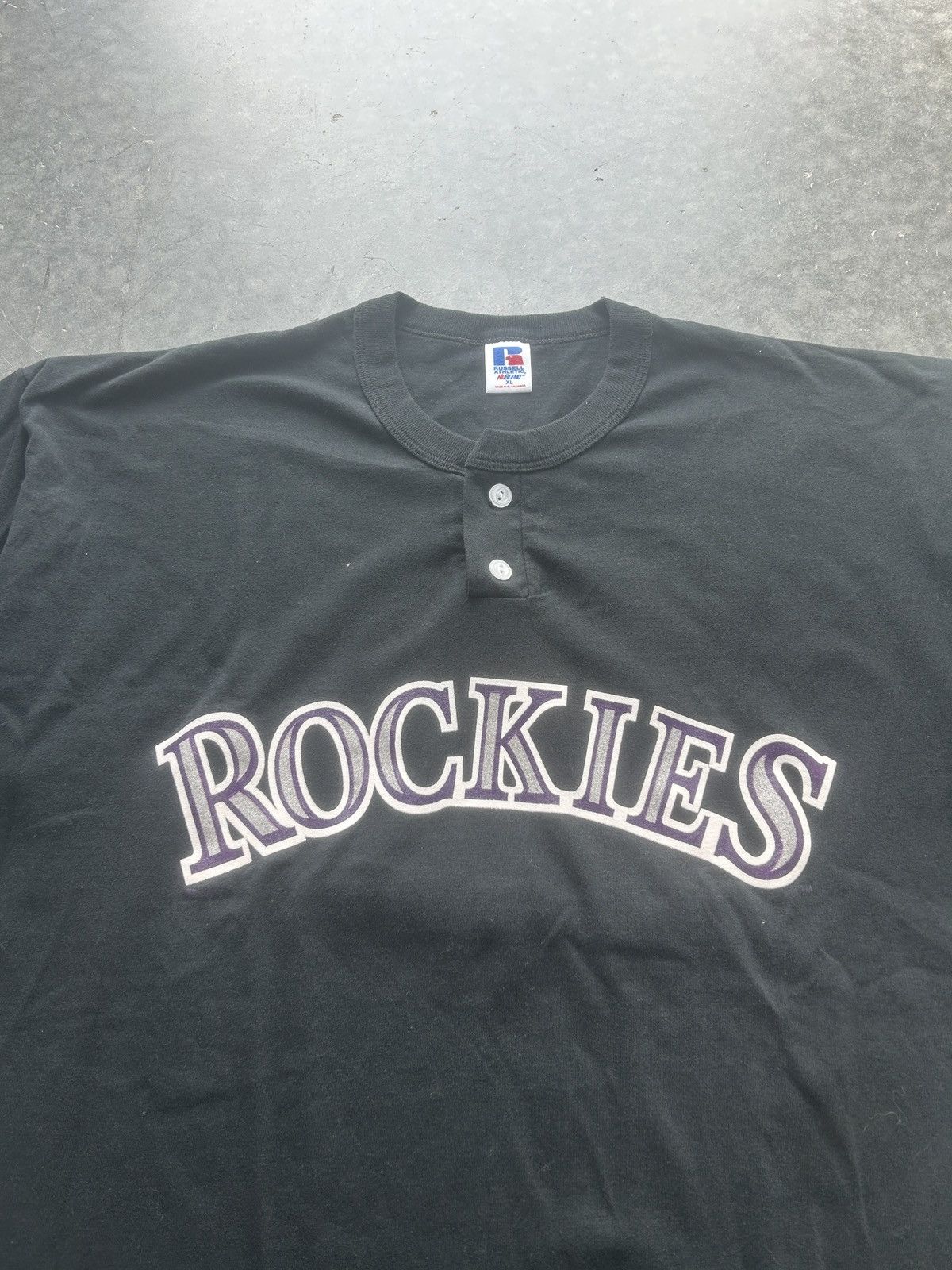 Russell Athletic X Vintage Vintage Y2k Colorado Rockies Graphic Tee