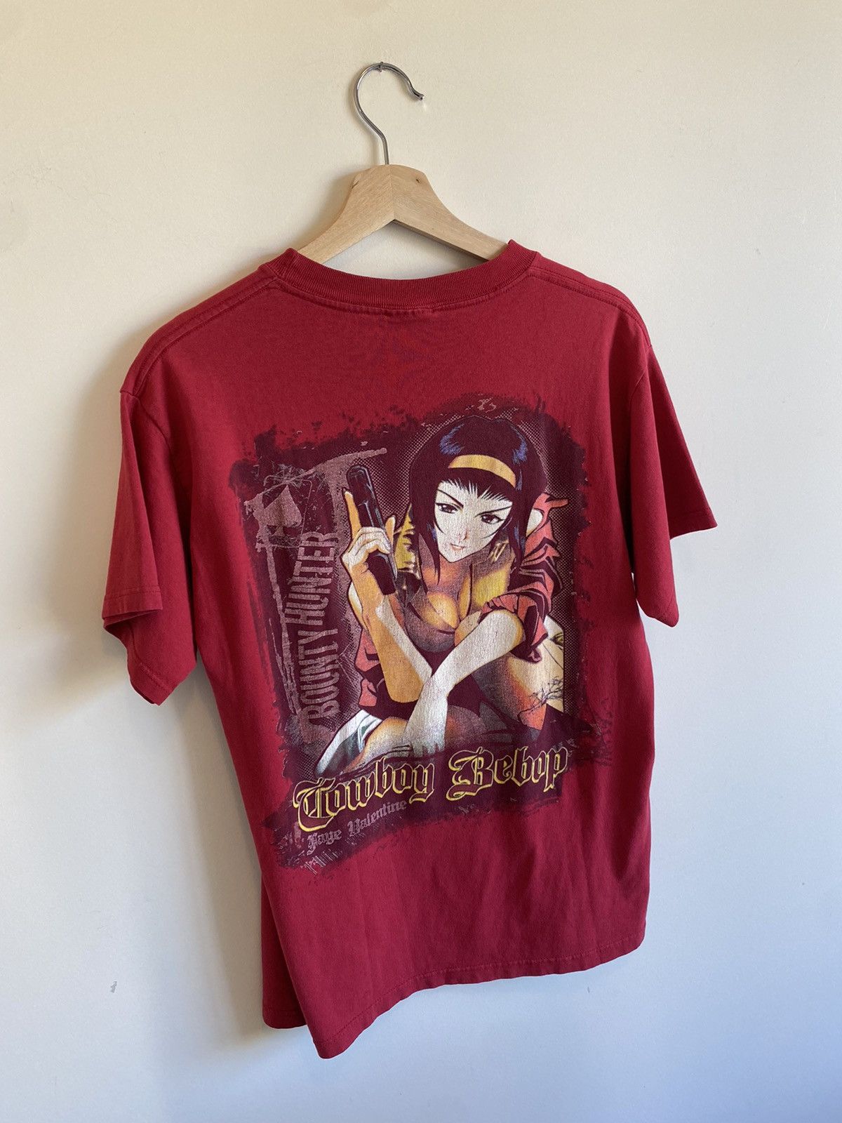 Vintage Cowboy Bebop Faye Valentine Vintage T Shirt Japanese Anime Hoodie, Sweatshirt | FlexRushtees.com
