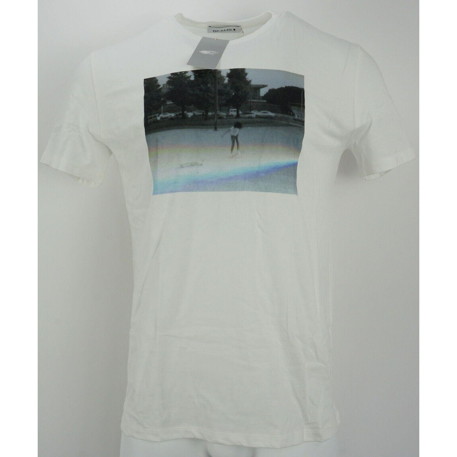 Plus New Beams Plus Sean Photo Mens Medium Psychedelic T Shirt