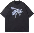 Vintage Bee Printed Tee Hype Hoodie, Sweatshirt | FlexRushtees.com