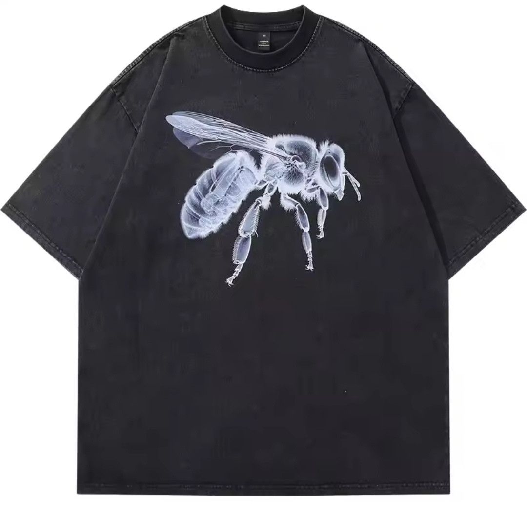 Vintage Bee Printed Tee Hype Hoodie, Sweatshirt | FlexRushtees.com