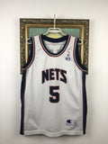Vintage New Jersey Nets Jason Kidd Champion Jersey Tee Nba Hoodie, Sweatshirt | FlexRushtees.com