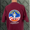 Jerzees Space Camp T Shirt Double Sided Robotics Huntsville Alabama Red Xl Mens Jerzees Shirt Size X Hoodie, Sweatshirt