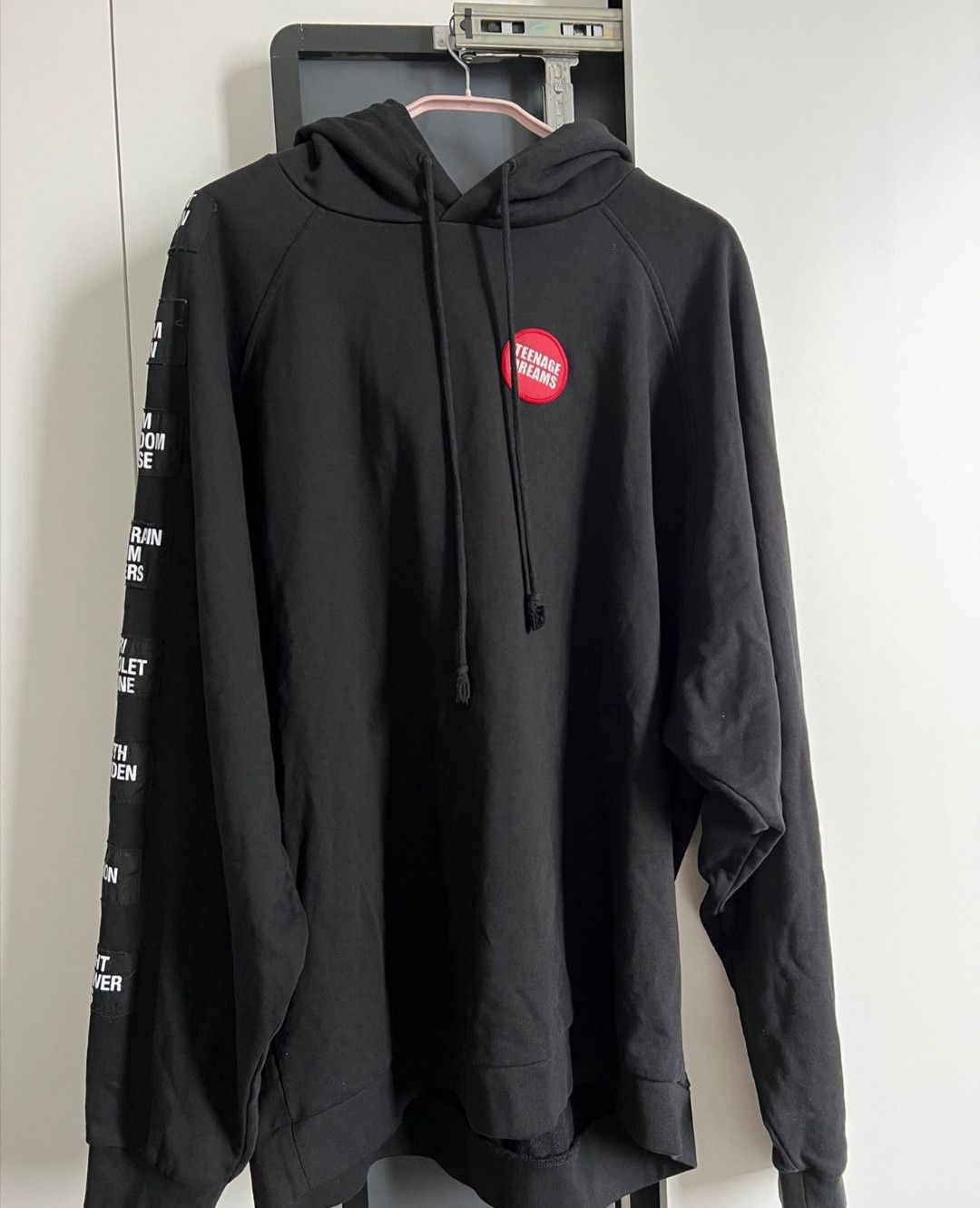 Simons Raf Simons 21ss Teenage Dreams Patch Slogan Sweatshirt