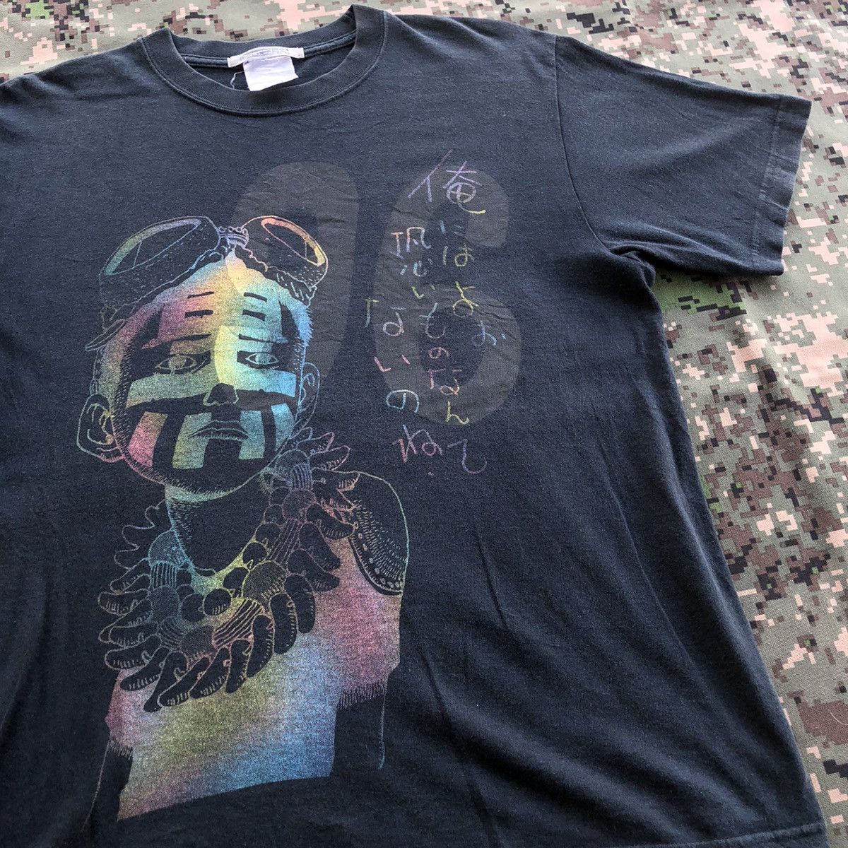 Vintage Vtg Tekkonkinkreet Black Kuro 96 Anime Manga Tshirt