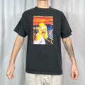 Vintage Y2k Homer Simpson The Scream Inspired Art Tee
