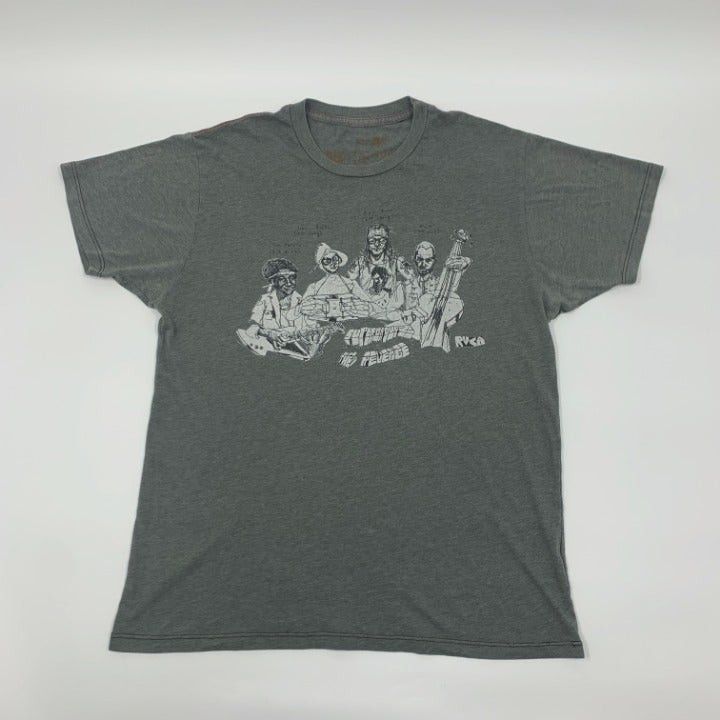 Rvca Artist Network Supergroup Tee Hoodie, Sweatshirt | FlexRushtees.com