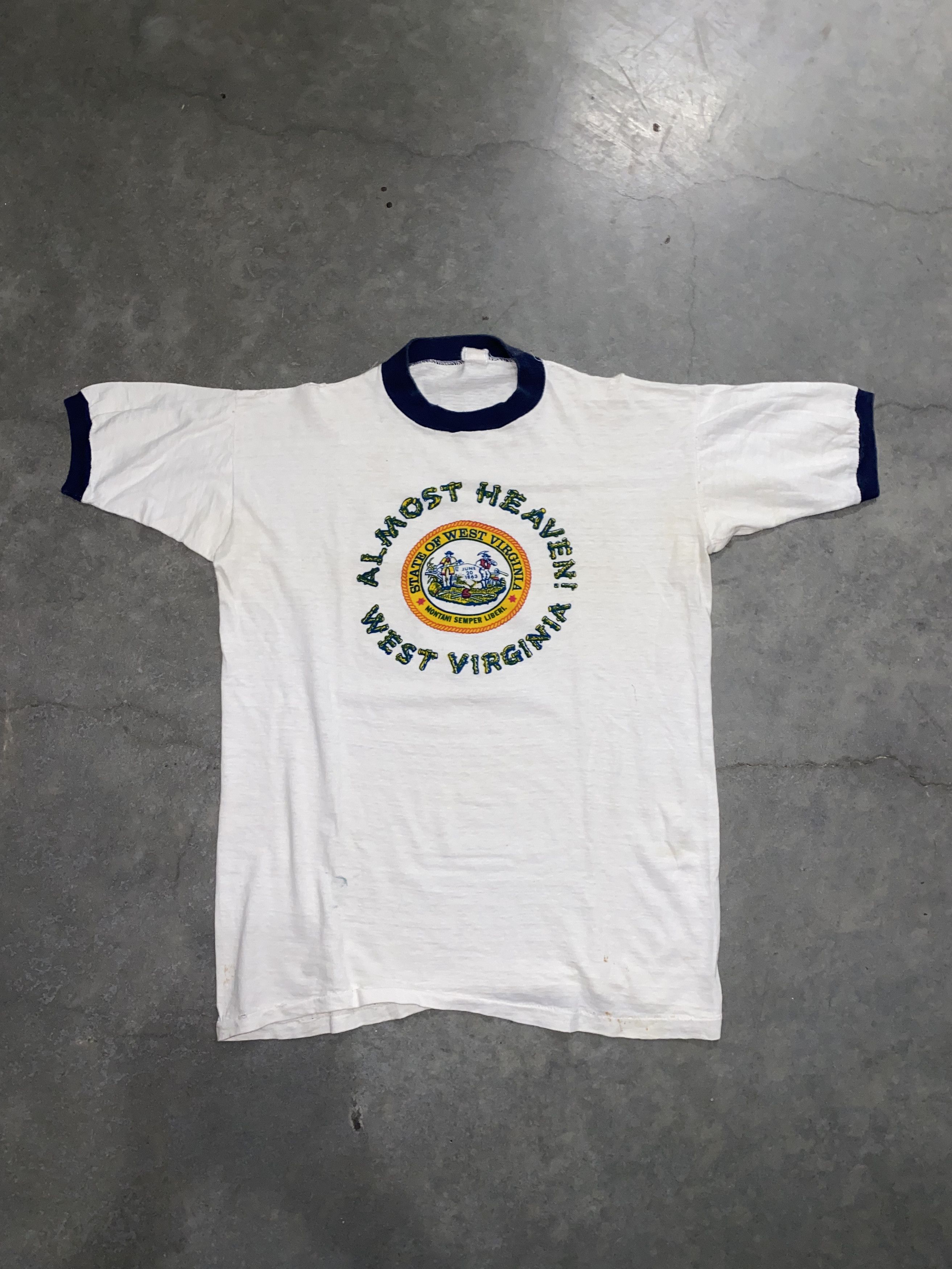 Vintage 70s Ringer Tee