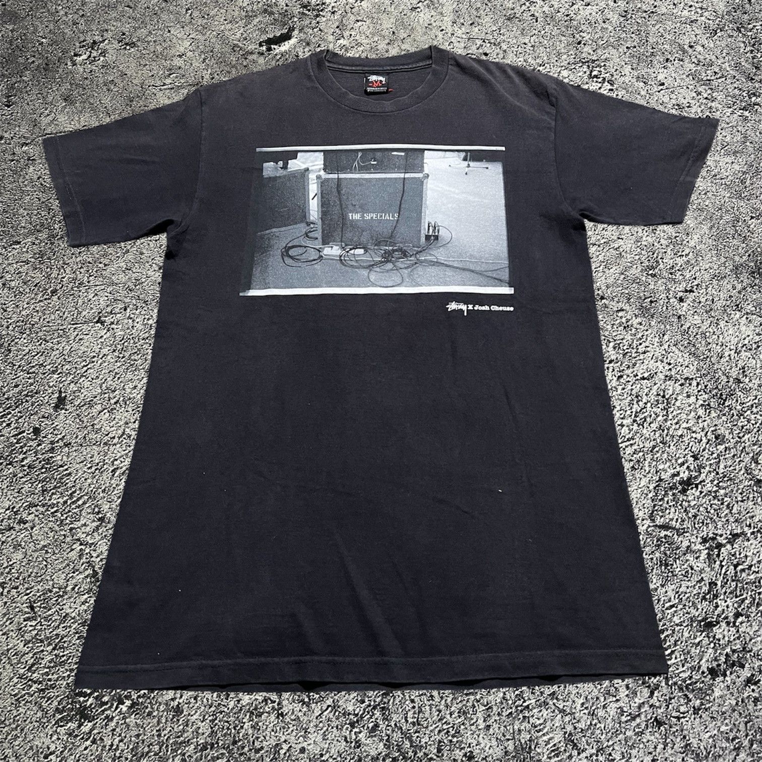Vintage 00s Stussy X Josh Cheuse Graphic Tshirt Tee Y2k Style Hoodie, Sweatshirt | FlexRushtees.com