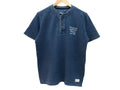Japanese Elkex Indigo Henley Neck Tee Made For Nature Hoodie, Sweatshirt | FlexRushtees.com